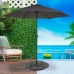 Base for beach umbrella Aktive 48 x 7,5 x 48 cm Plastic