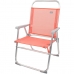 Polstrovaná Skládací židle Aktive Flamingo Korálová 48 x 88 x 50 cm (4 kusů)