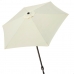 Пляжный зонт Aktive 270 x 235,5 x 270 cm Ø 270 cm Сталь Алюминий Кремовый