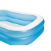 oppblåstbart basseng Intex Blå Hvit Blå/Hvit 540 L 203 x 48 x 152 cm (3 enheter)