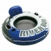 Inflatable Pool Chair Intex River Run Blue White 135 x 13,5 cm (6 Units)
