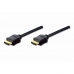 HDMI-kabel Digitus AK-330114-020-S 2 m Sort