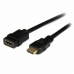 HDMI kabel Startech HDEXT2M              Črna (2 m)