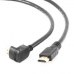 HDMI-Kabel med Høy Hastighet GEMBIRD 4K Ultra HD Støpsel/Støpsel Svart