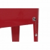 Fridge DKD Home Decor Red With wheels 74 x 43 x 80 cm Steel polypropylene 56 L (74 x 43 x 80 cm)