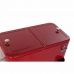 Kühlschrank DKD Home Decor Rot Mit Rädern 74 x 43 x 80 cm Stahl Polypropylen 56 L (74 x 43 x 80 cm)