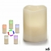 LED Kynttilä Valkoinen 7,5 x 10 x 7,5 cm (6 osaa)
