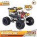 Építő készlet Colorbaby Smart Theory Mecano Monster Car Autó 201 Darabok (6 egység)