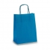 Paper Bag 18 x 8 x 31 cm Blue (25 Units)