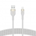 USB–Lightning Kábel Belkin CAA010BT2MWH Fehér 2 m