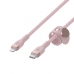 Kábel USB-C na Lightning Belkin CAA011BT1MPK 1 m Ružová