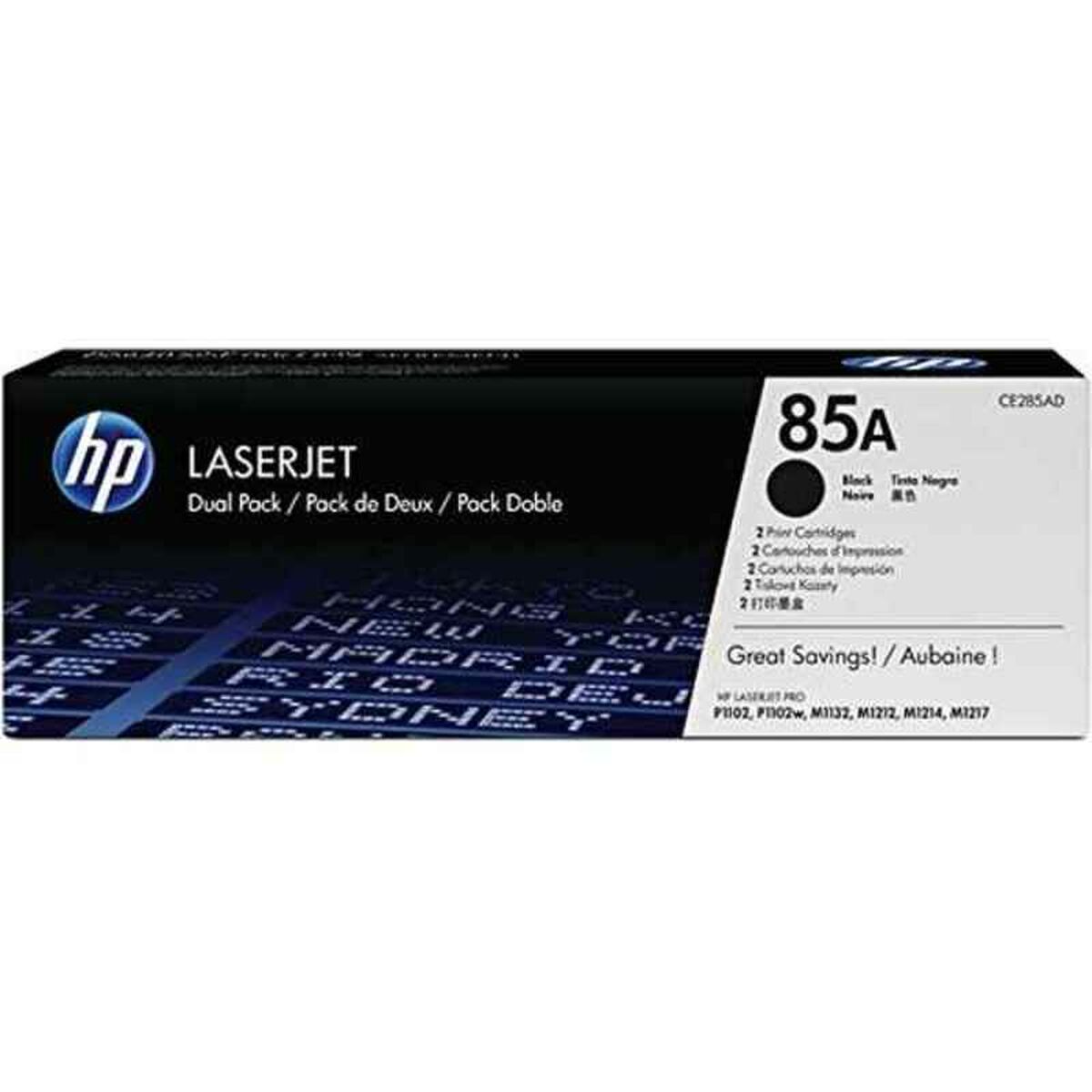 Toner HP 85A Sort Toner
