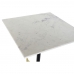Dining Table DKD Home Decor 70 x 70 x 81 cm Marble Iron