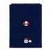 Folder Super Mario Marineblå A4