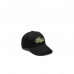 Sportinė kepurė Lacoste Logo Oversize Juoda Vienas dydis
