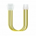 Cablu Prelungitor TooQ 8P/H-4+4P/M Cablu de Alimentare Cablu