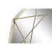 Seinapeegel DKD Home Decor 50 x 5 x 52 cm Kristall Kuldne Raud
