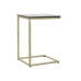 Side table DKD Home Decor 40 x 46 x 65 cm Black Golden Marble Iron
