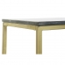 Sofabord DKD Home Decor 40 x 46 x 65 cm Sort Gylden Marmor Jern