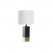 Lampada da tavolo DKD Home Decor Bianco Nero Dorato Metallo 50 W 220 V 36 x 36 x 60 cm