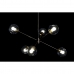 Loftslampe DKD Home Decor 90 x 75 x 60 cm Krystal Gylden Metal Gennemsigtig 50 W