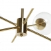 Lampa Sufitowa DKD Home Decor 90 x 75 x 60 cm Szkło Złoty Metal Przezroczysty 50 W
