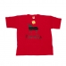 Uniseksiniai marškinėliai su trumpomis rankovėmis TSHRD001 Raudona S