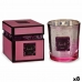 Scented Candle Custard Strawberry 8 x 9 x 8 cm (8 Units)
