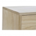 Ночной столик DKD Home Decor Натуральный Резиновый Древесина павловнии Деревянный MDF 40 x 30 x 48 cm
