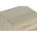 Nachtkastje DKD Home Decor Natuurlijk Natuurlijk rubber Paulownia hout Hout MDF 40 x 30 x 48 cm