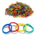 Gomas elásticas Mini Multicolor Ø 1,3 cm (12 Unidades)