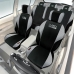 Conjunto de Capas para Assentos WRC 007 339 Preto/Cinzento