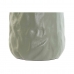 Vase DKD Home Decor Hvid Grøn Aluminium 12 x 12 x 30 cm (2 enheder)