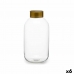 Vază Transparent Auriu* Sticlă 14,5 x 29,5 x 14,5 cm (6 Unități)
