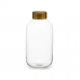 Vază Transparent Auriu* Sticlă 14,5 x 29,5 x 14,5 cm (6 Unități)