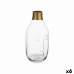 Vase Ansigt Gennemsigtig Glas 11 x 24,5 x 12 cm (6 enheder)