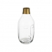 Vase Ansigt Gennemsigtig Glas 11 x 24,5 x 12 cm (6 enheder)