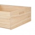Caja Decorativa Madera de pino 35 x 14 x 40 cm (4 Unidades)