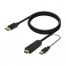 Mini DisplayPort - HDMI Kábel Aisens A122-0641 Fekete
