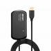 Hub USB LINDY 42781 Negro
