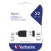 USB Memória Verbatim 49822 Fekete 32 GB