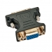 DVI til VGA-Adapter LINDY 41199 Svart
