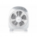 Grindų ventiliatorius Haeger FF-012.004A Balta 40 W