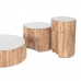 3 laua komplekt DKD Home Decor Marmor Akaatsia 75 x 75 x 25 cm