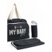 Autiņbiksīšu maiņas soma Baby on Board Simply Babybag Melns