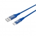 USB-C-kaabel-USB Celly USBTYPECCOLORBL Tumesinine 1 m