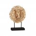 Dekorativ Figur Løve Svart Gyllen 28 x 38,5 x 11,5 cm (4 enheter)