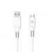 Kabel Micro USB Celly RTGUSBMICROWH Wit 1 m