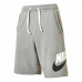 Pantaloni Corti Sportivi da Uomo NSW SPE ALUMNI Nike DM6817 029 Grigio