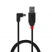 USB 2.0 A uz Mini USB B Kabelis LINDY 31970 50 cm Melns